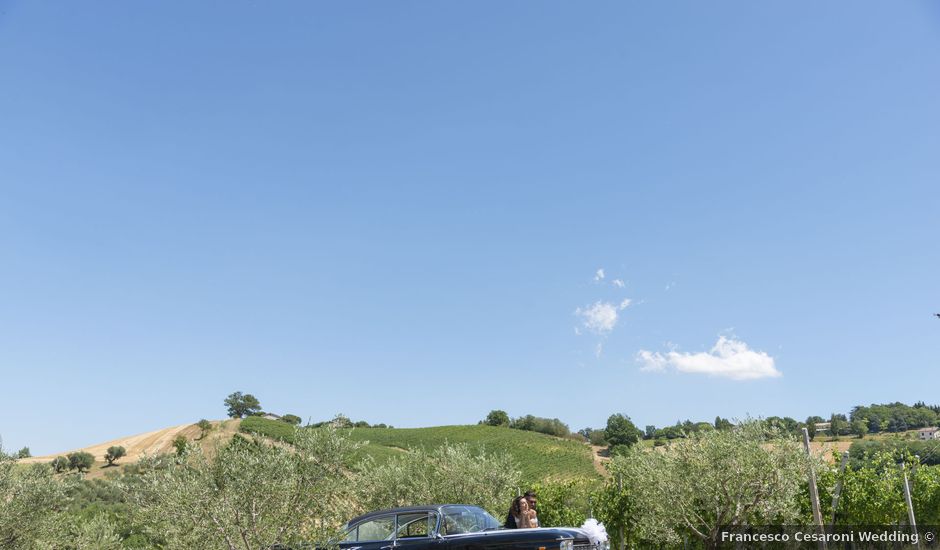 Il matrimonio di Luca e Pamela a Serra de' Conti, Ancona