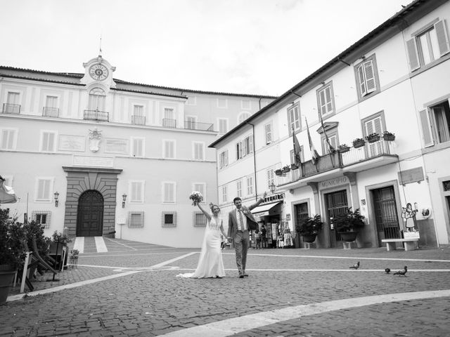 Il matrimonio di Simon e Beibhinn a Marino, Roma 26