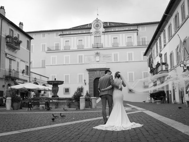 Il matrimonio di Simon e Beibhinn a Marino, Roma 32
