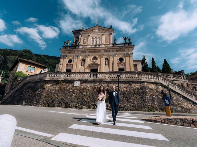 Il matrimonio di Davide e Chiara a Porto Ceresio, Varese 55