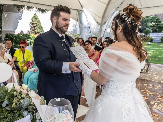 Il matrimonio di Gianluca e Jessica a Mariano Comense, Como 129