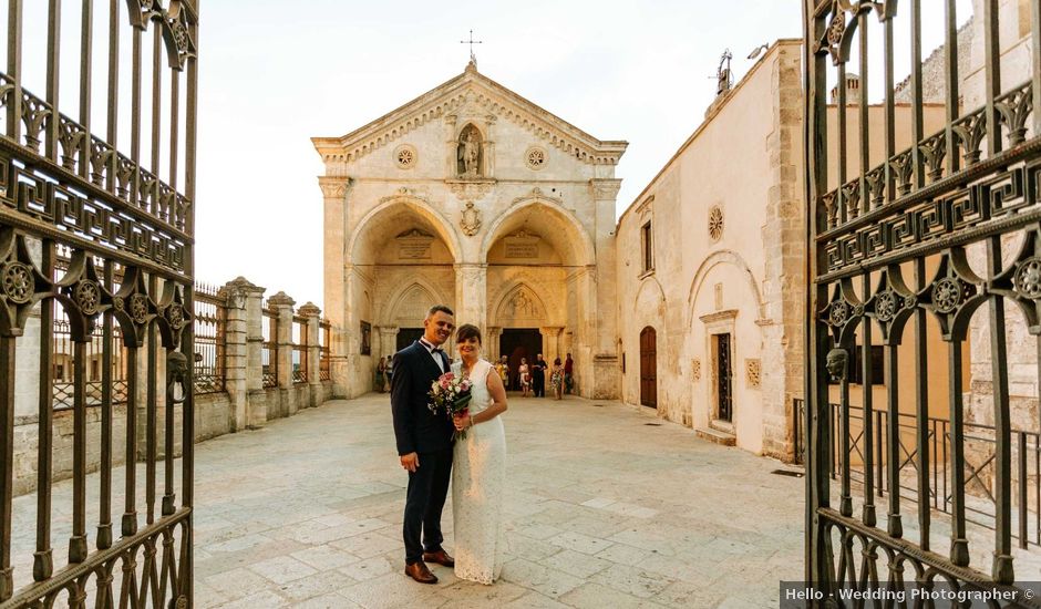 Il matrimonio di Mariusz e Natalia a Monte Sant'Angelo, Foggia