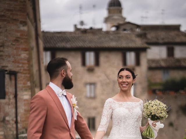Il matrimonio di Nicolas e Lisa a Urbania, Pesaro - Urbino 86