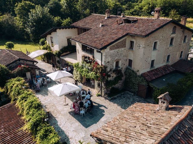 Il matrimonio di Massimiliano e Valentina a Clivio, Varese 50