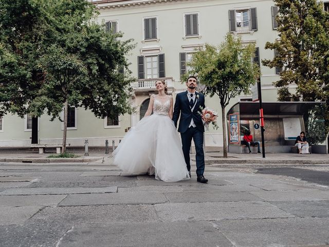 Il matrimonio di Marco e Carolina a Brescia, Brescia 196