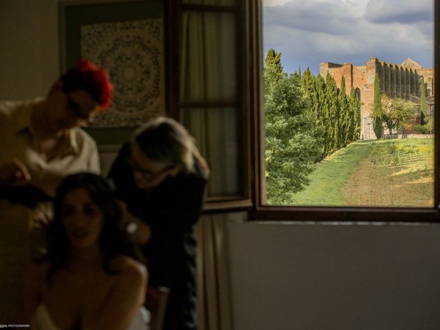 Il matrimonio di Giuseppe e Elena a Chiusdino, Siena 2