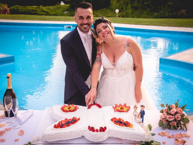 Il matrimonio di Mirko e Martina a Monvalle, Varese 44