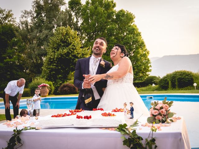 Il matrimonio di Mirko e Martina a Monvalle, Varese 45