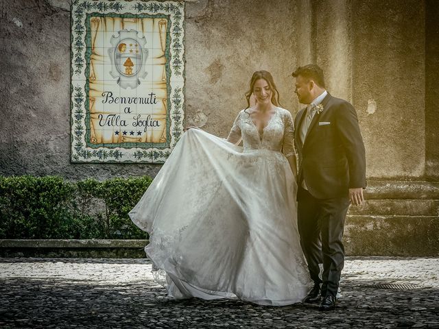 Il matrimonio di Domenico e Cristina a Castel San Giorgio, Salerno 27