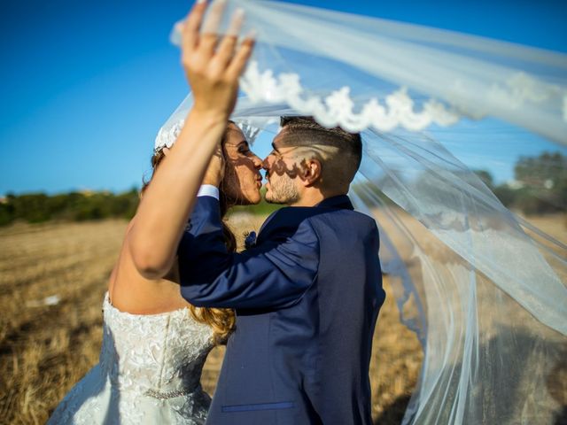 Il matrimonio di Andrea  e Marta a Sant'Anna Arresi, Cagliari 1
