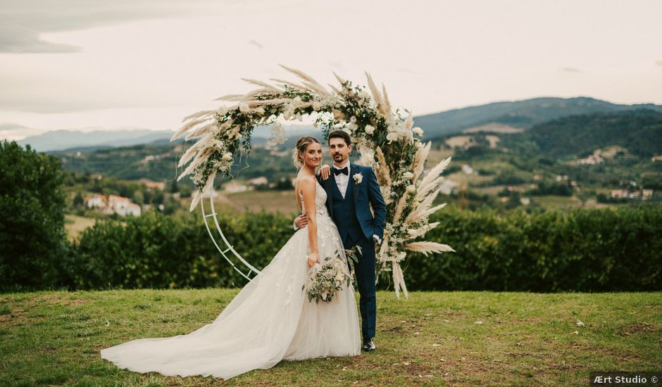 Il matrimonio di Simone e Giada a San Floriano del Collio, Gorizia