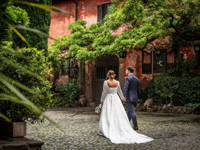 Il matrimonio di Celeste e Damiano a Castel Gandolfo, Roma 15