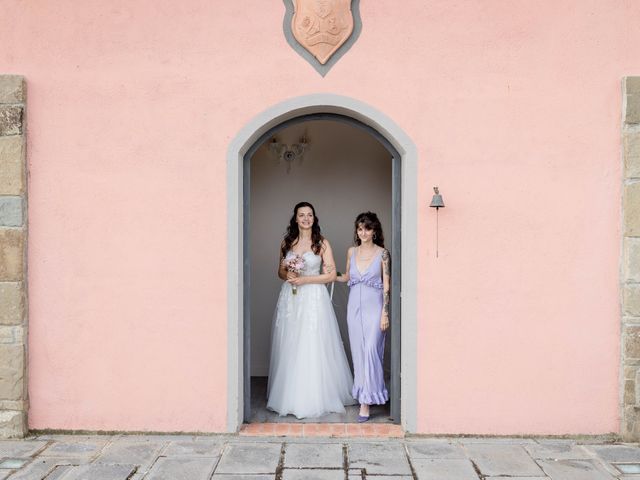 Il matrimonio di Gabriele e Barbara a Greve in Chianti, Firenze 12