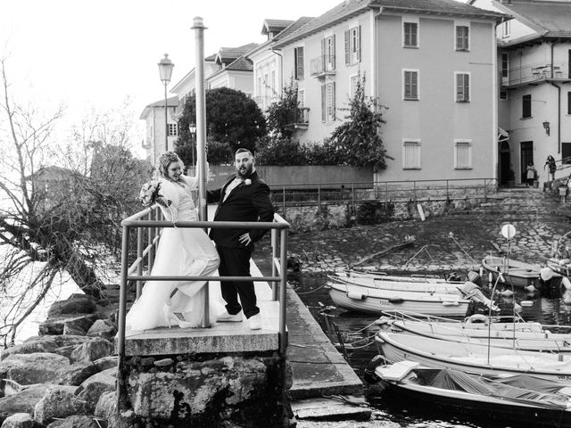 Il matrimonio di Davide e Fiammetta a Cannero Riviera, Verbania 18