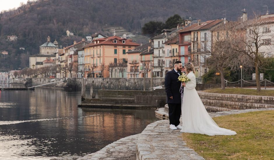 Il matrimonio di Davide e Fiammetta a Cannero Riviera, Verbania