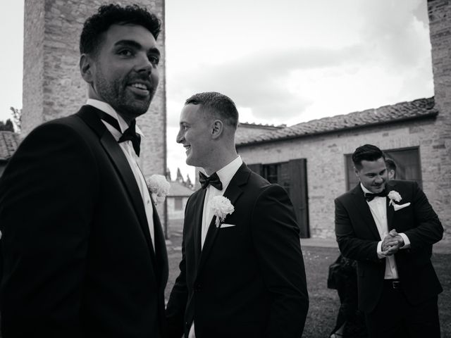 Il matrimonio di Keenan e Keeley a Castellina in Chianti, Siena 25