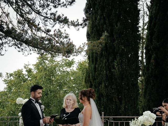 Il matrimonio di Keenan e Keeley a Castellina in Chianti, Siena 31