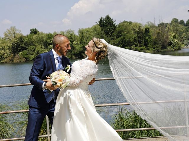 Il matrimonio di Davide e Ladylaura a Vaprio d&apos;Adda, Milano 24