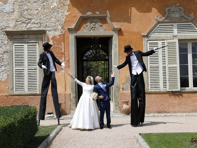 Il matrimonio di Davide e Ladylaura a Vaprio d&apos;Adda, Milano 28