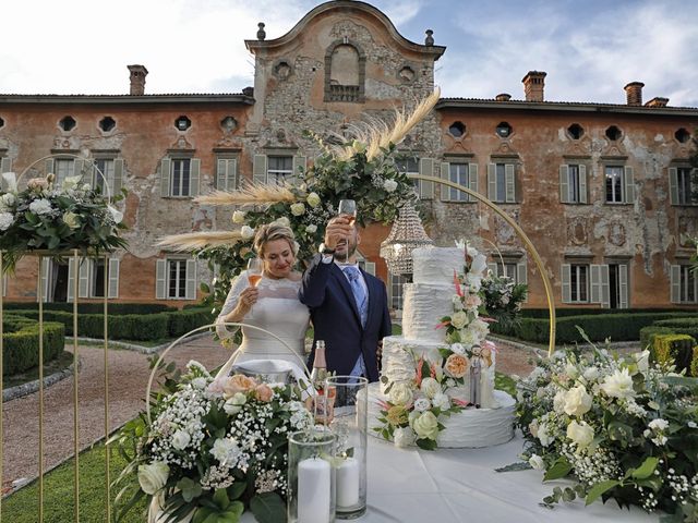 Il matrimonio di Davide e Ladylaura a Vaprio d&apos;Adda, Milano 45