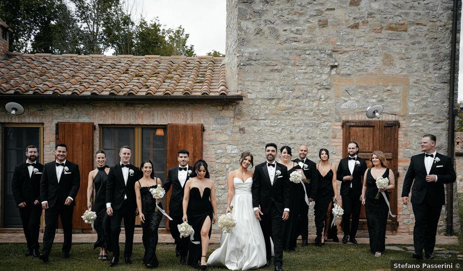 Il matrimonio di Keenan e Keeley a Castellina in Chianti, Siena