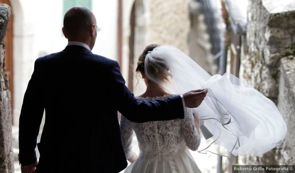 Il matrimonio di Marco e Simonetta a Castel del Monte, L'Aquila