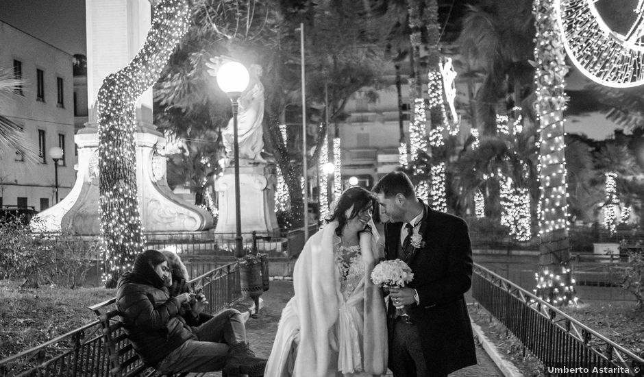 Il matrimonio di Lina e Alessio a Sorrento, Napoli