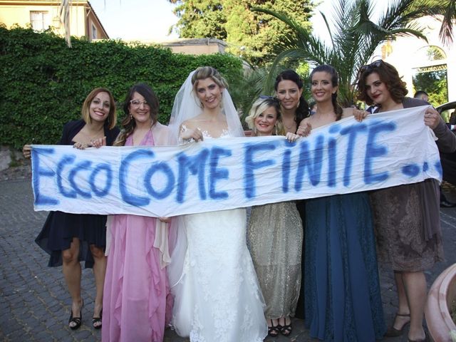 Il matrimonio di Flavio e Martina a Campagnano di Roma, Roma 14