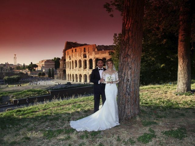 Il matrimonio di Flavio e Martina a Campagnano di Roma, Roma 16