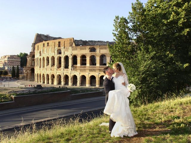 Il matrimonio di Flavio e Martina a Campagnano di Roma, Roma 18