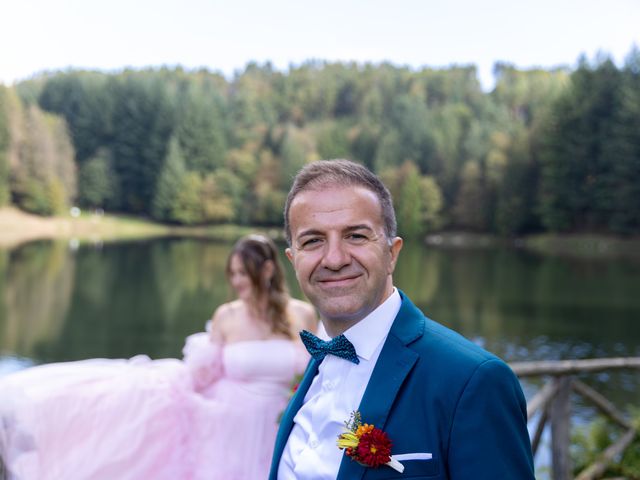 Il matrimonio di Erminio e Elena a Rivarolo Canavese, Torino 1