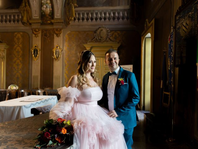 Il matrimonio di Erminio e Elena a Rivarolo Canavese, Torino 6