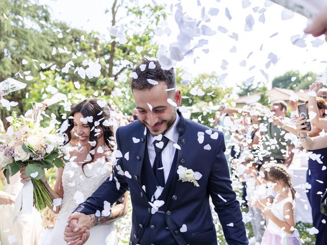 Il matrimonio di francesco e greta a Lurago Marinone, Como 28