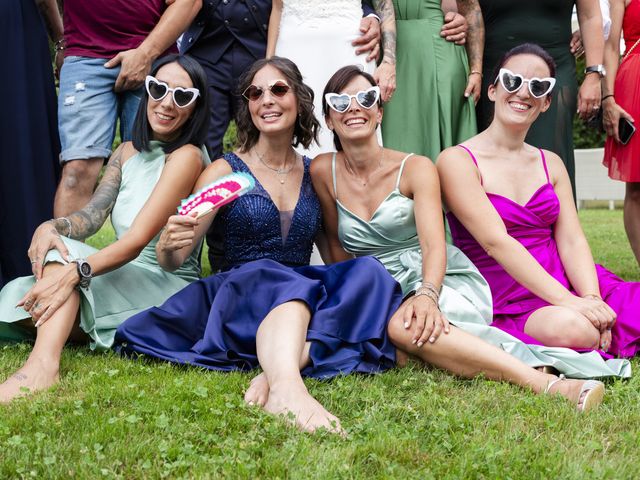 Il matrimonio di francesco e greta a Lurago Marinone, Como 38