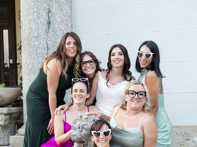 Il matrimonio di francesco e greta a Lurago Marinone, Como 43