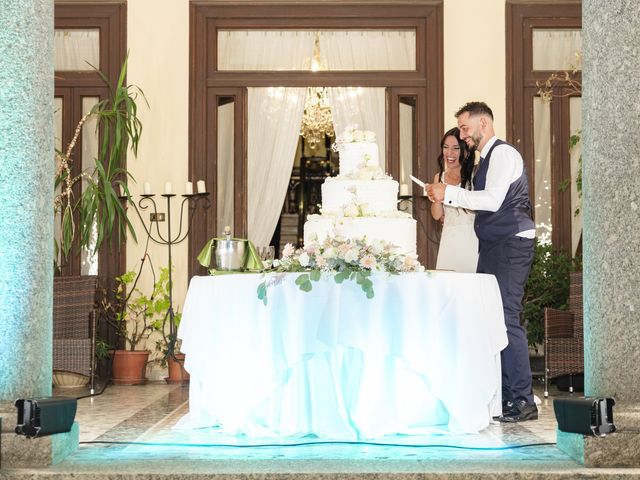 Il matrimonio di francesco e greta a Lurago Marinone, Como 50