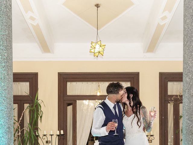 Il matrimonio di francesco e greta a Lurago Marinone, Como 52