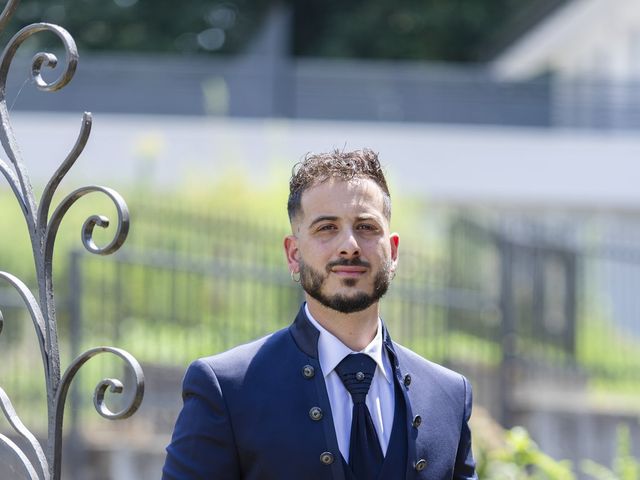 Il matrimonio di francesco e greta a Lurago Marinone, Como 55