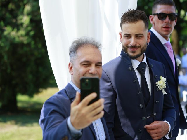 Il matrimonio di francesco e greta a Lurago Marinone, Como 68
