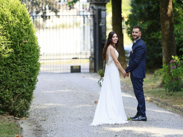 Il matrimonio di francesco e greta a Lurago Marinone, Como 70