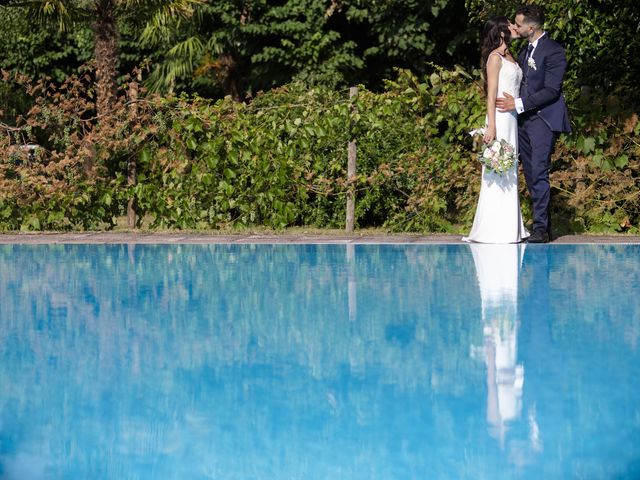 Il matrimonio di francesco e greta a Lurago Marinone, Como 76