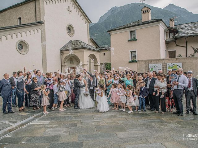 Il matrimonio di Davide e Monique a Quart, Aosta 2