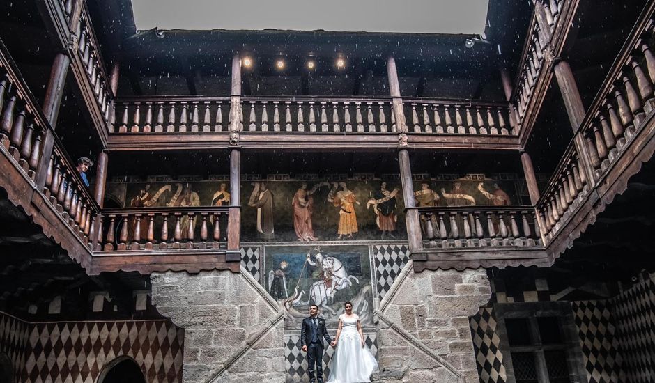 Il matrimonio di Davide e Monique a Quart, Aosta