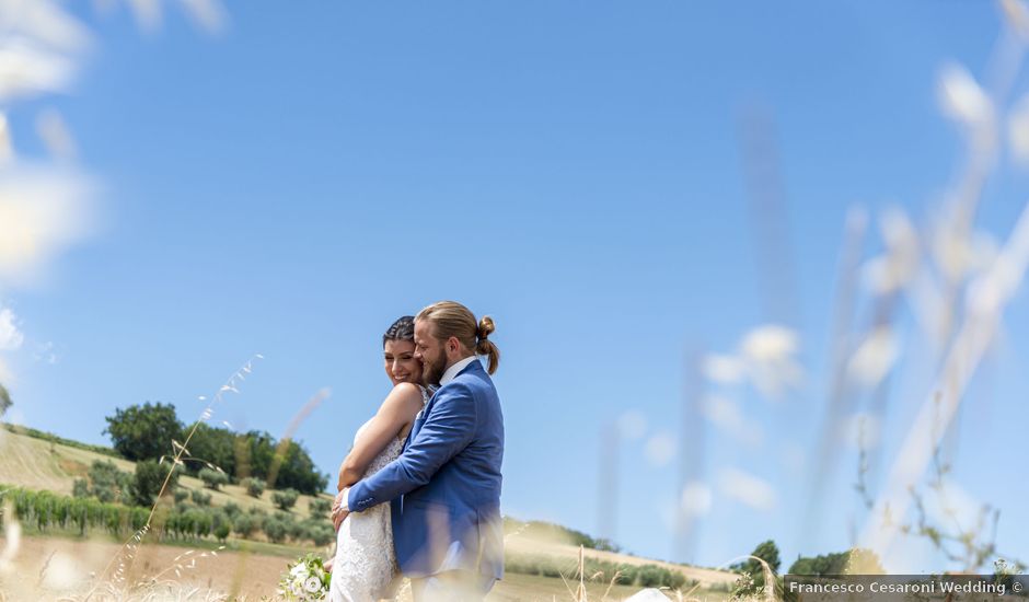 Il matrimonio di Robert e Giulia a Serra de' Conti, Ancona