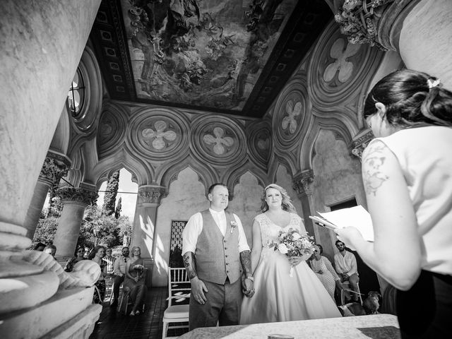 Il matrimonio di Simon e Fiona a San Felice del Benaco, Brescia 25