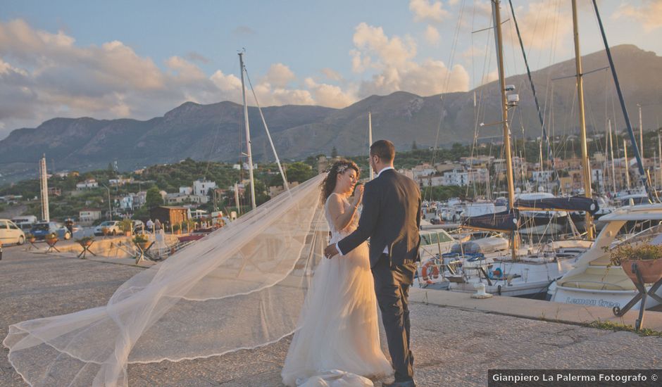 Il matrimonio di Floriana e Totò a Trabia, Palermo