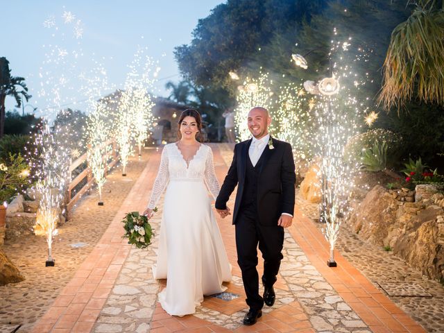 Il matrimonio di Federica e Domenico a Trapani, Trapani 53