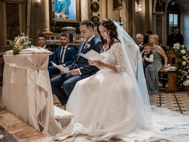 Il matrimonio di Alessandro e Claudia a Scanzorosciate, Bergamo 34