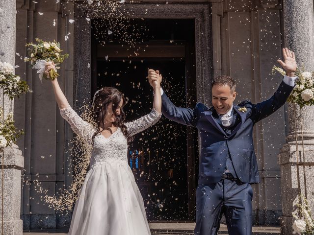 Il matrimonio di Alessandro e Claudia a Scanzorosciate, Bergamo 41