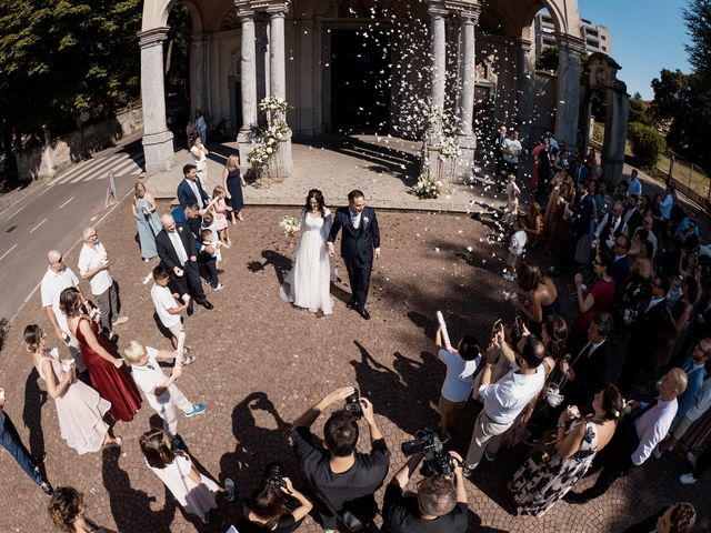 Il matrimonio di Alessandro e Claudia a Scanzorosciate, Bergamo 43